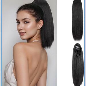 Dark Brown Clip-In Hair Extensions